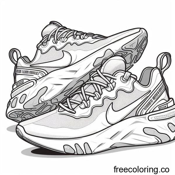 a pair of nike shoes2