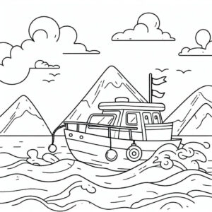 picture of a small boat sailing 3