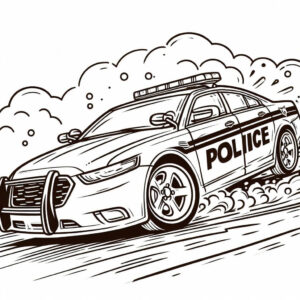 police car racing 1