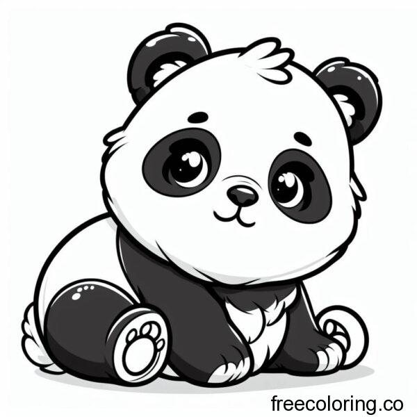cute pandas drawing 2
