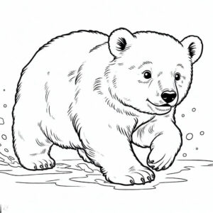 cute polar bear