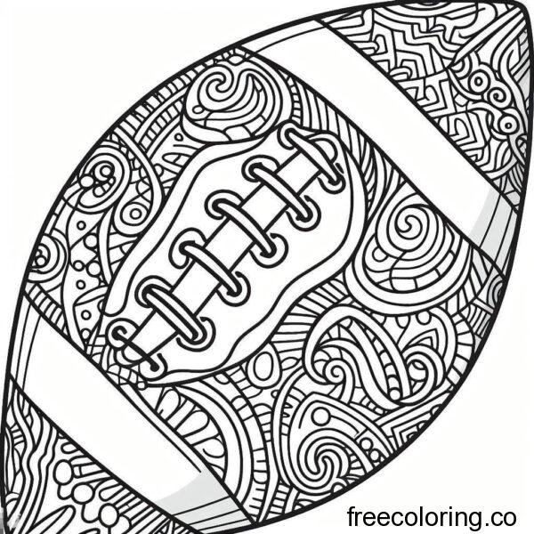 drawing of a ball for coloring 10