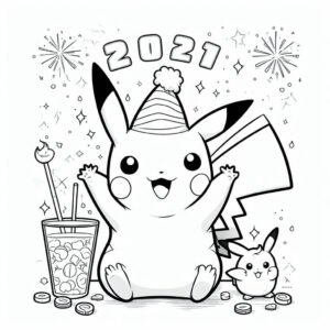 pikachu celebrating 1