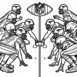 NFL football players coloring page (1)