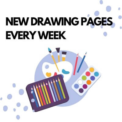 new coloring pages every week