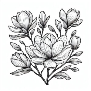 magnolia flowers df
